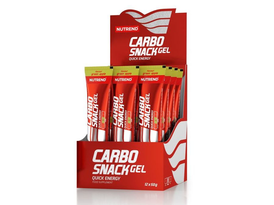 CARBOSNACK gel, tuba, zelené jablko, box, 1ks x50g