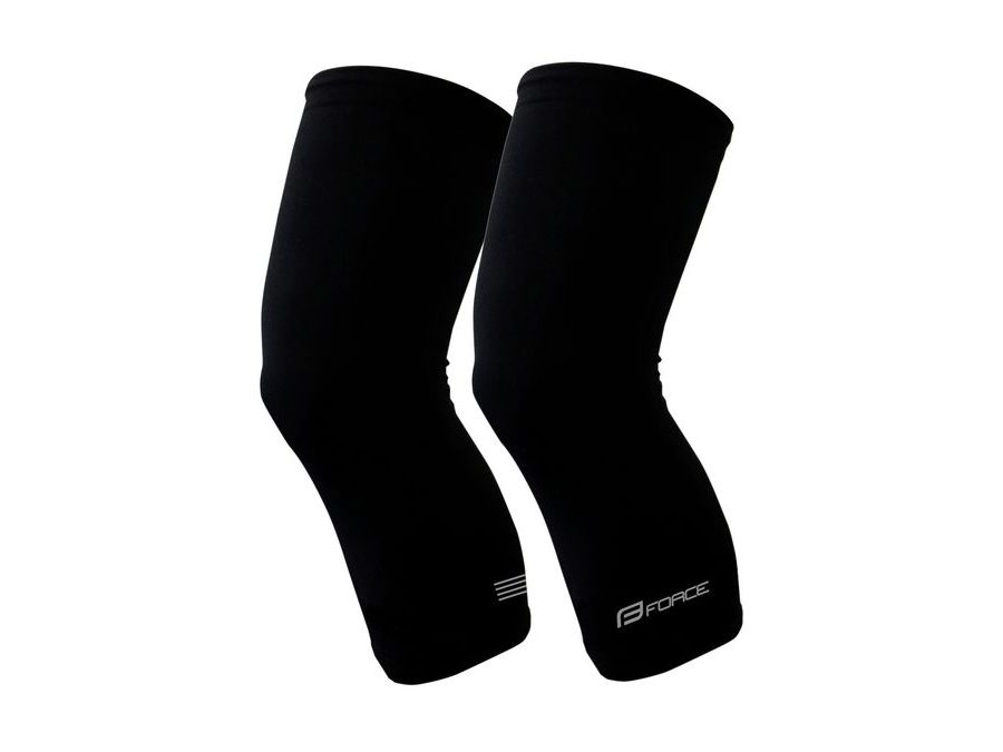 Návleky na kolena FORCE TERM, černé