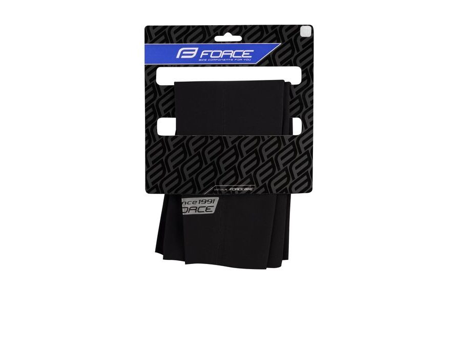 Návleky na kolena FORCE RACE, lepené, černé