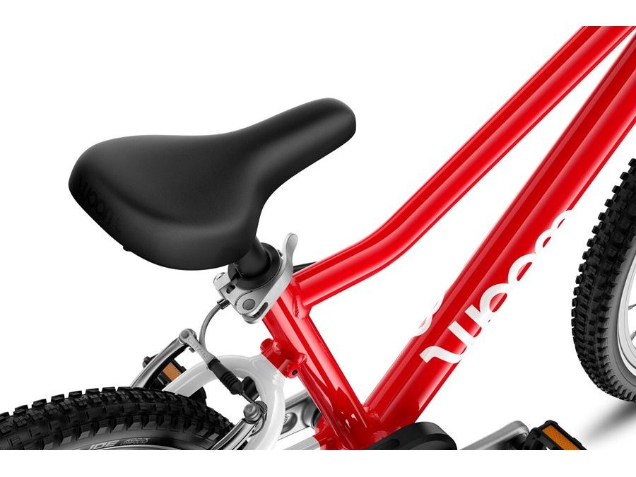 Dětské kolo 16" WOOM 3 AUTOMAGIC Red (Červená) 2025