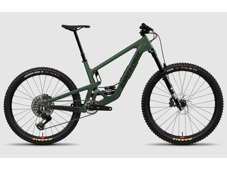 Celoodpružené kolo Santa Cruz Bronson 5 C MX 26 GRN 90, Matte Poblano Green