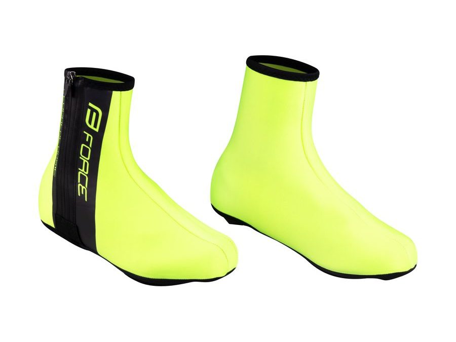 Návleky treter FORCE NEOPRENE BASIC ROAD, fluo