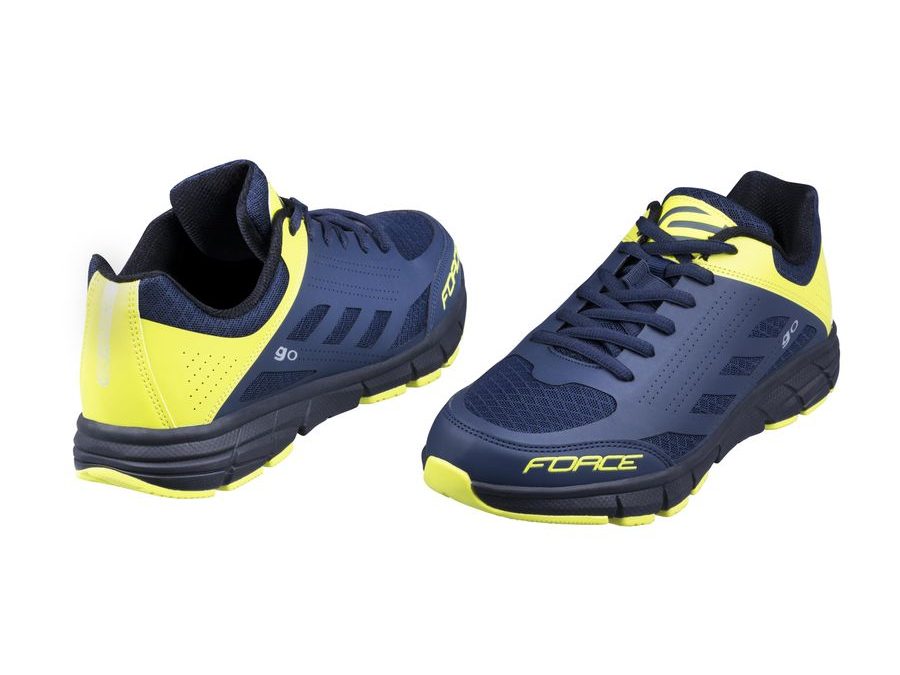 tretry FORCE GO, modro-fluo