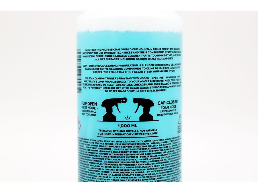 Čistící přípravek PEATY'S LOAMFOAM CLEANER 1 L