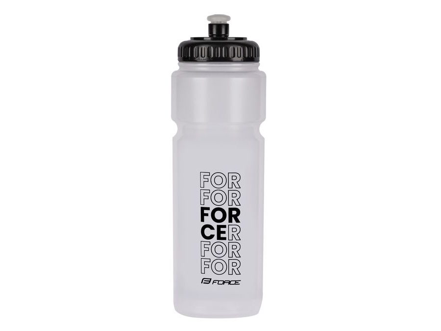 láhev FORCE DAILY 0,75 l, transparentní-černá