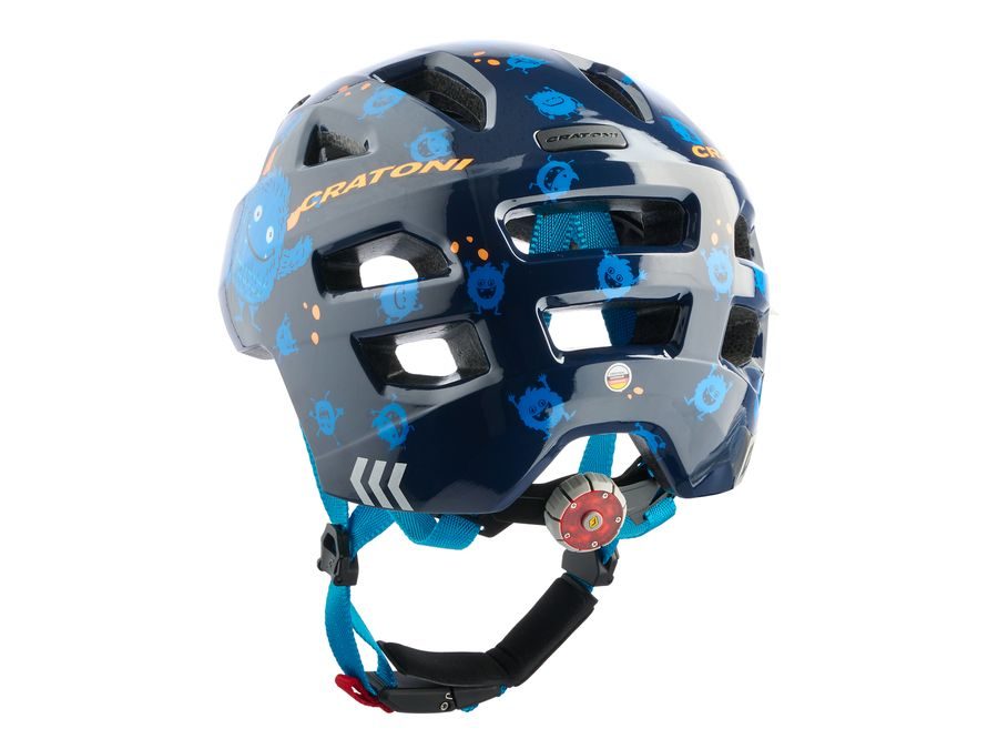 Dětská helma Cratoni Maxster monster blue glossy