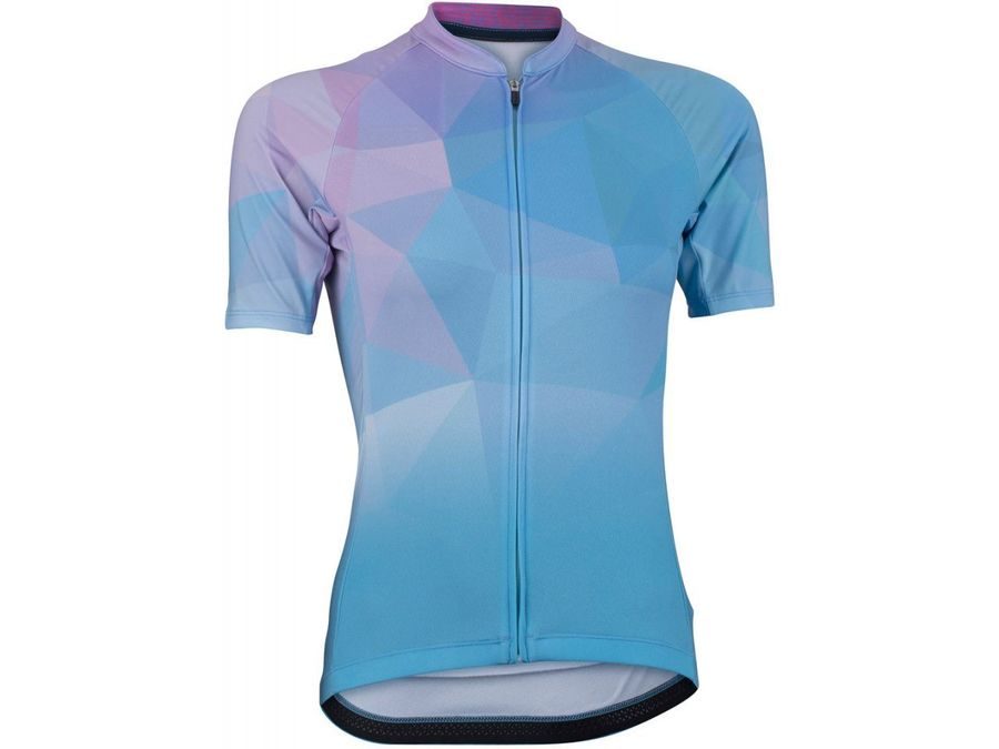 Dámský dres s krátkým rukávem SHIMANO MIZUKI, Modrá-Růžová