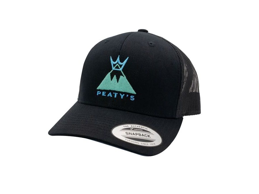 Kšiltovka PEATY'S PUBWEAR TRUCKER CAP SUMMIT, black