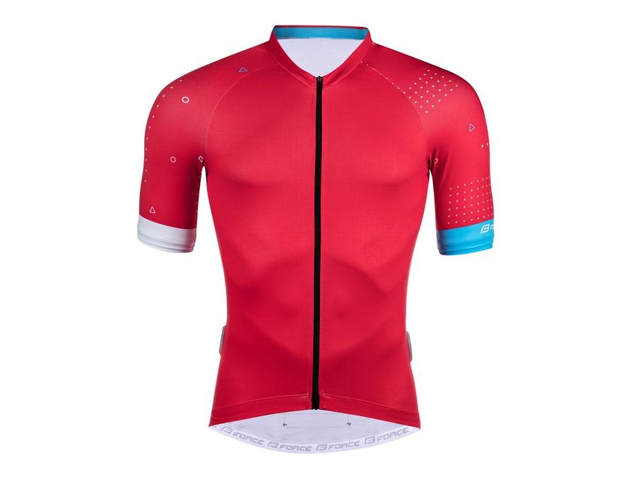 Pánský dres s krátkým rukávem FORCE GAME, červený