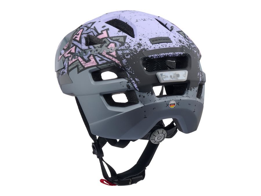 Dětská helma CRATONI Maxster Pro Wild-Lavender Matt - S-M (51-56 cm)