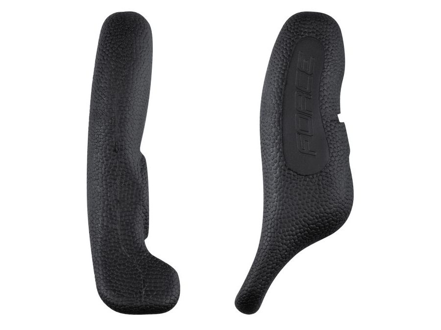 Rohy FORCE RAB Al 12 cm AL+guma, černé