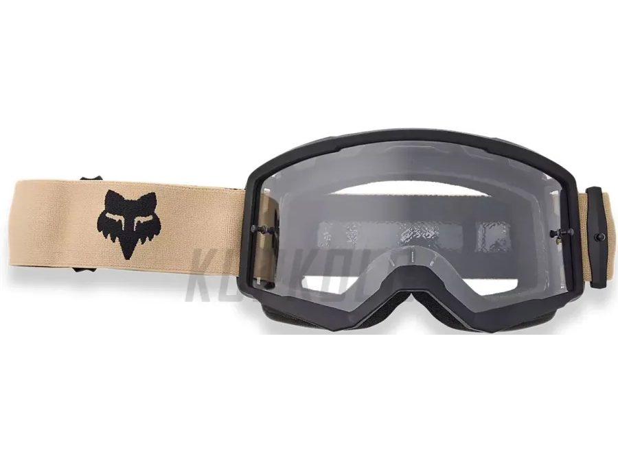 Sjezdové brýle Downhill Fox Main Goggle, hnědé