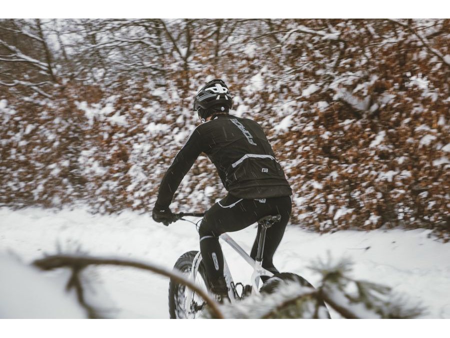 Pánská zimní bunda FORCE X100, černo-šedá