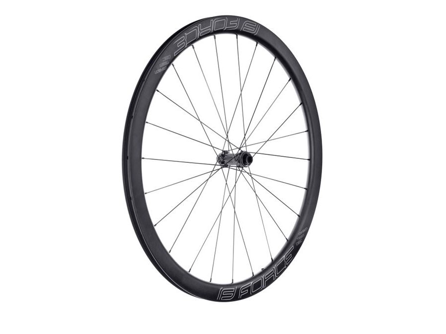 Přední silniční kolo FORCE TEAM SP KARBON DISC 40 plášťové