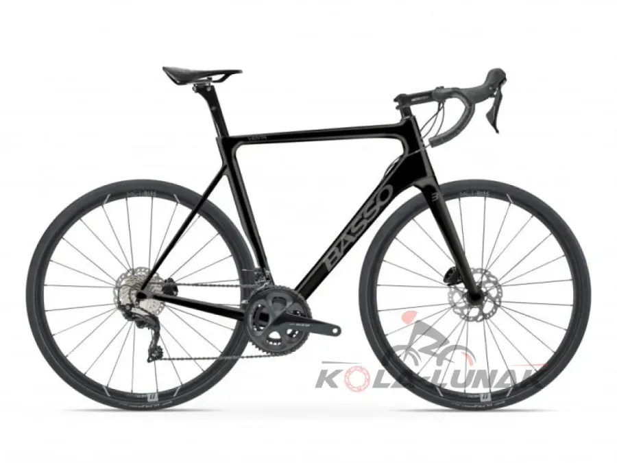 Silniční kolo BASSO BASSO Venta disc, stealth, Shimano 105, Microtech MCT,