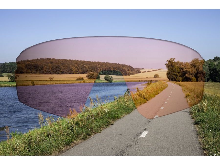 sklo náhradní FORCE GRIP, zlatá revo skla