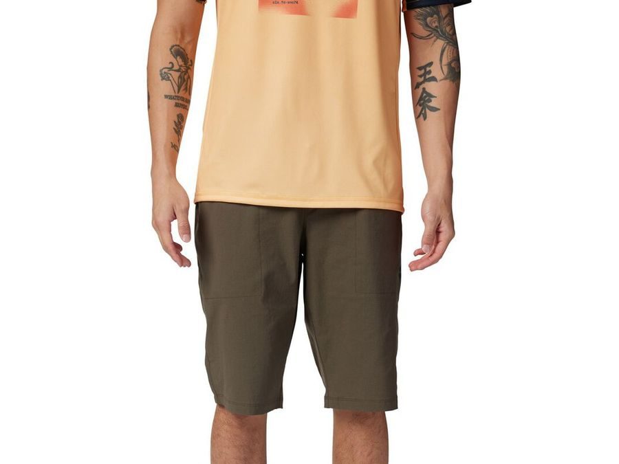 Pánské kraťasy do pasu bez vložky Fox Ranger Lite Short, dirt
