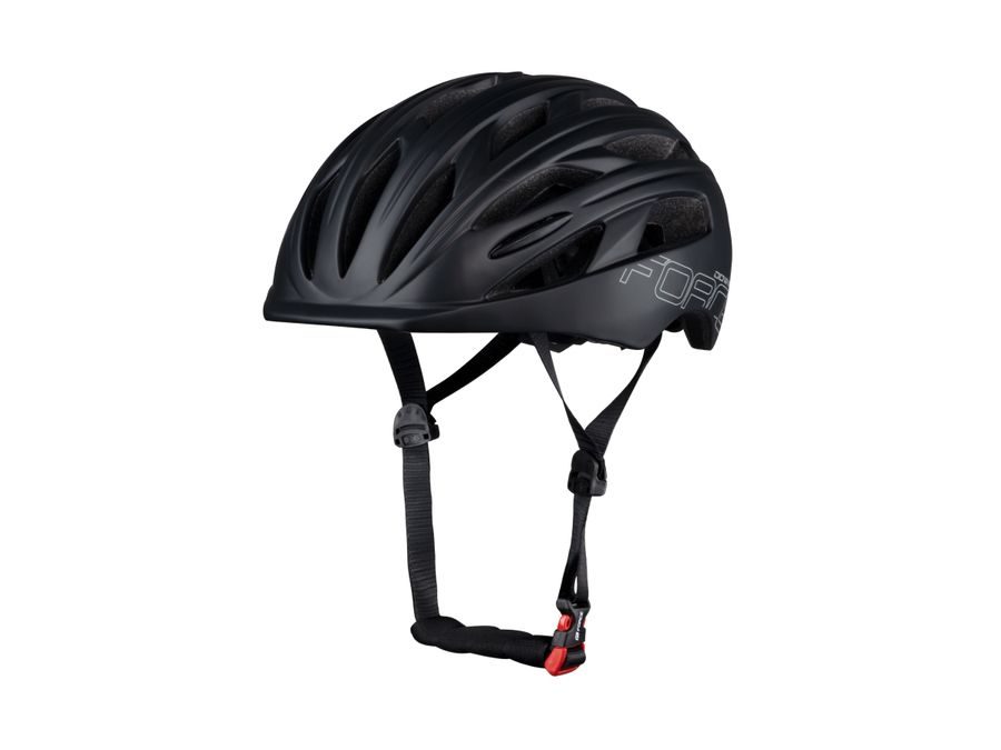 Městská helma FORCE DOWNTOWN, černá