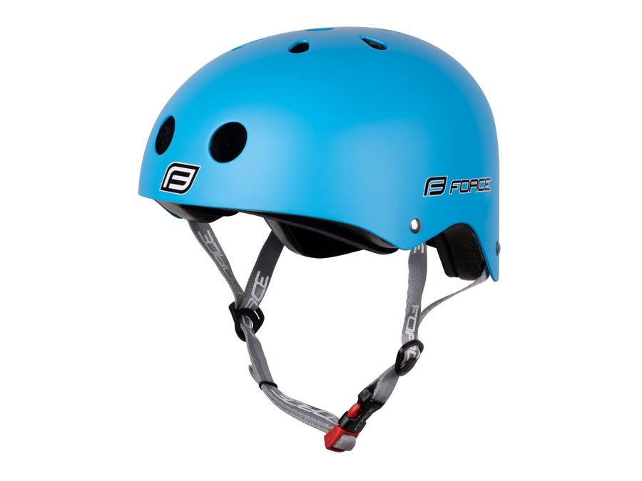 BMX helma FORCE BMX, modrá matná