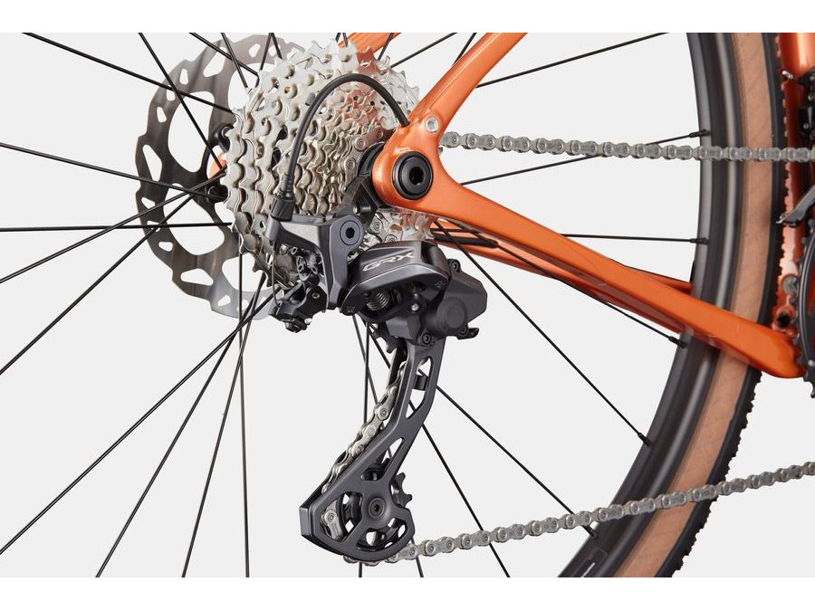 Gravel kolo CANNONDALE TOPSTONE CARBON 3 GRX 2X, oranžový