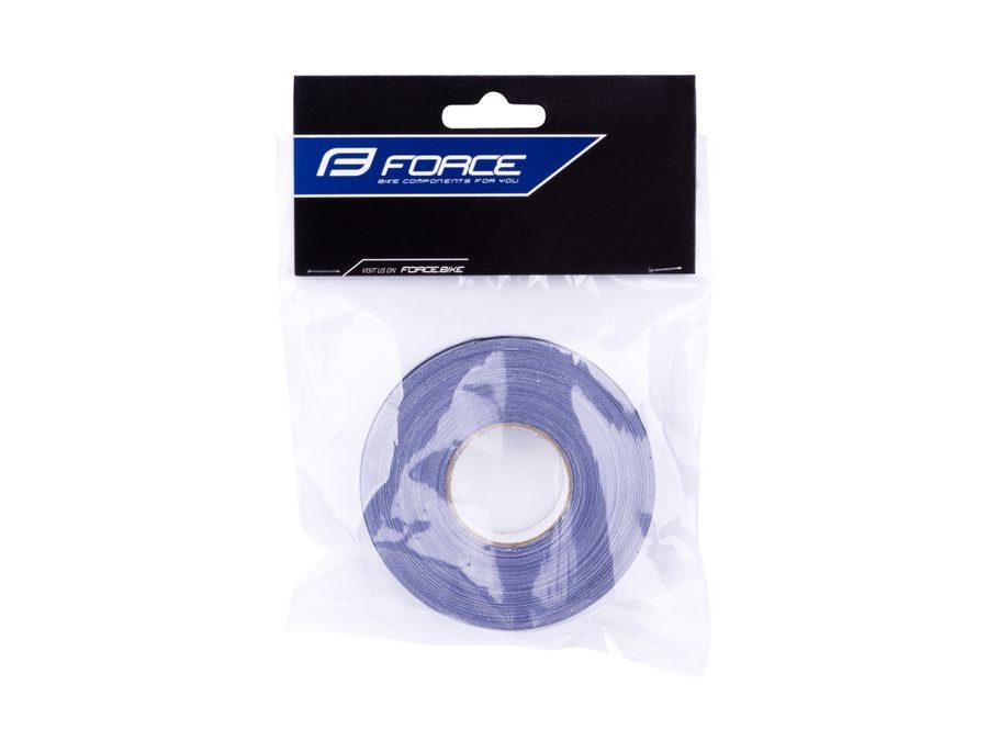Ráfková vložka FORCE lepící 19mm x 10m, modrá