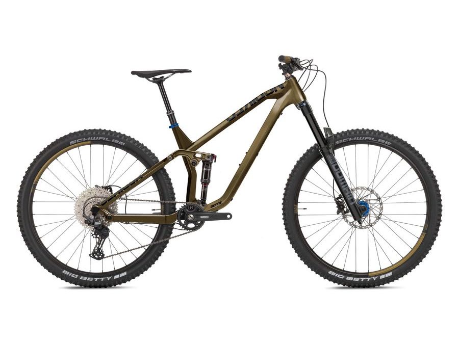 Celoodpružené kolo NS Bike Define AL 2 155 olive rust