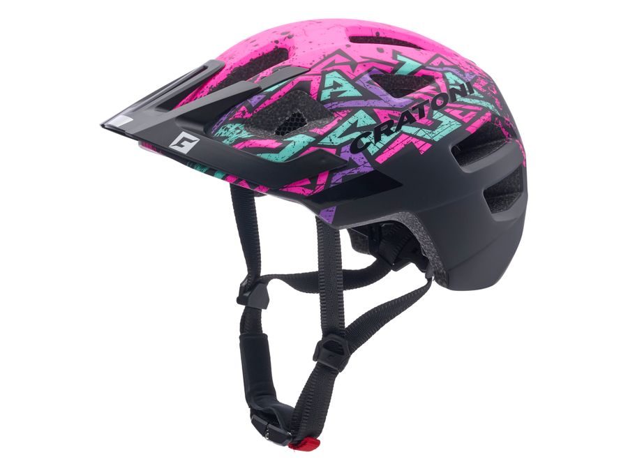 Dětská helma CRATONI Maxster Pro Wild-Pink Matt - S-M (51-56 cm)