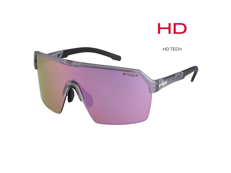 Sportovní sluneční brýle R2 HD CLIFF AT113C, šedé