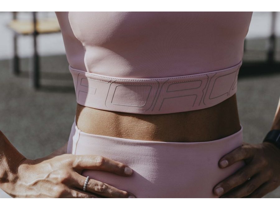 Sportovní podprsenka FORCE GRACE, růžová