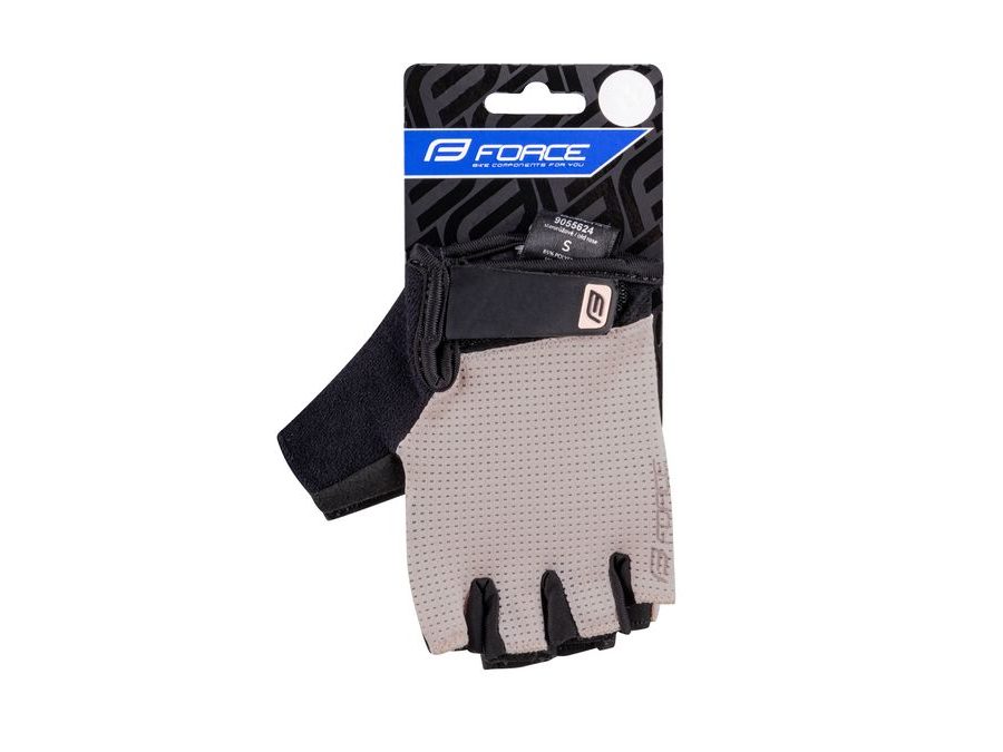 Letní krátkoprsté rukavice FORCE LOOSE LADY, starorůžové