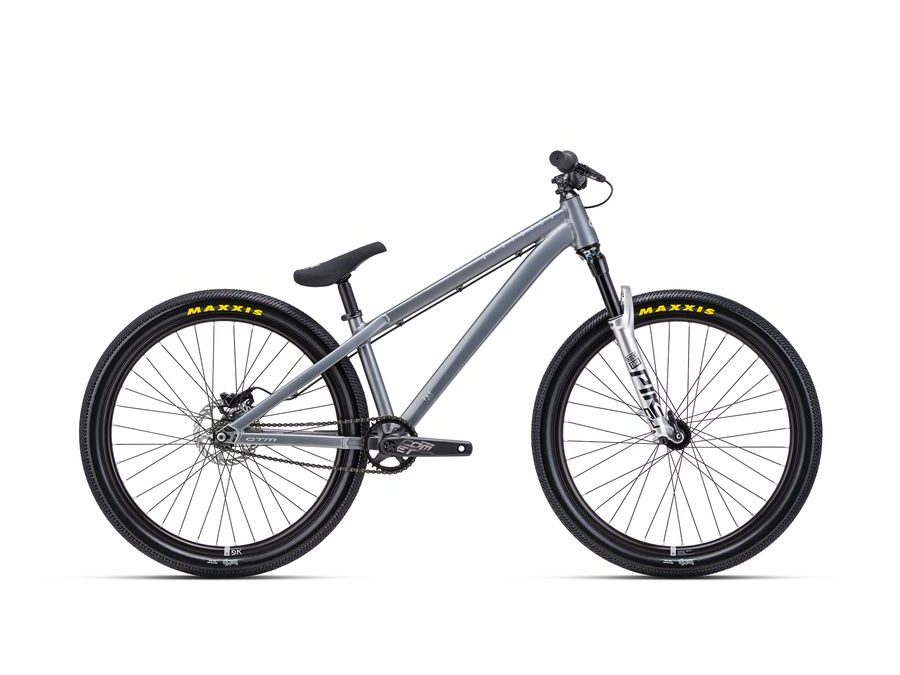 Dirtové kolo CTM DIRTKING Pro 26" - Lesklá šedá 2025