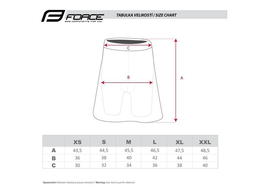 Dámská sukně do pasu s vložkou FORCE DAISY, černá