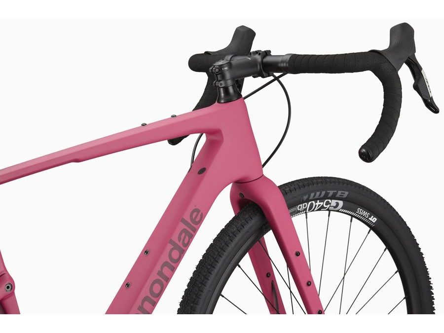 Gravel kolo CANNONDALE TOPSTONE CARBON APEX AXS, růžový