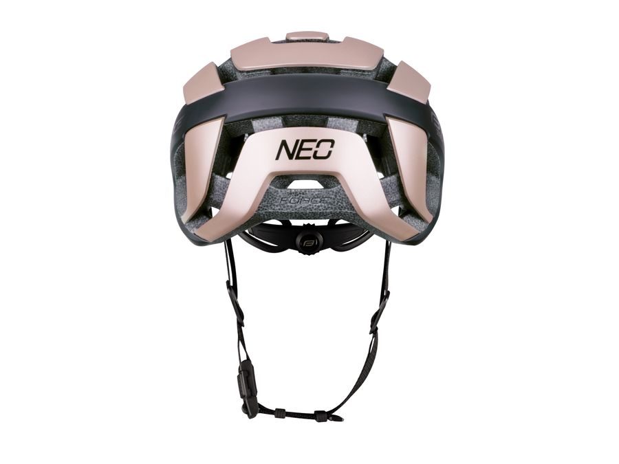 Městská helma FORCE NEO, bronzovo-černá