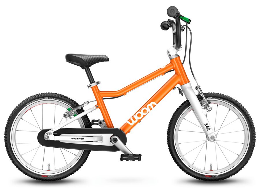 Dětské kolo Woom 3 16" - Flame orange ( Oranžová ) 2025