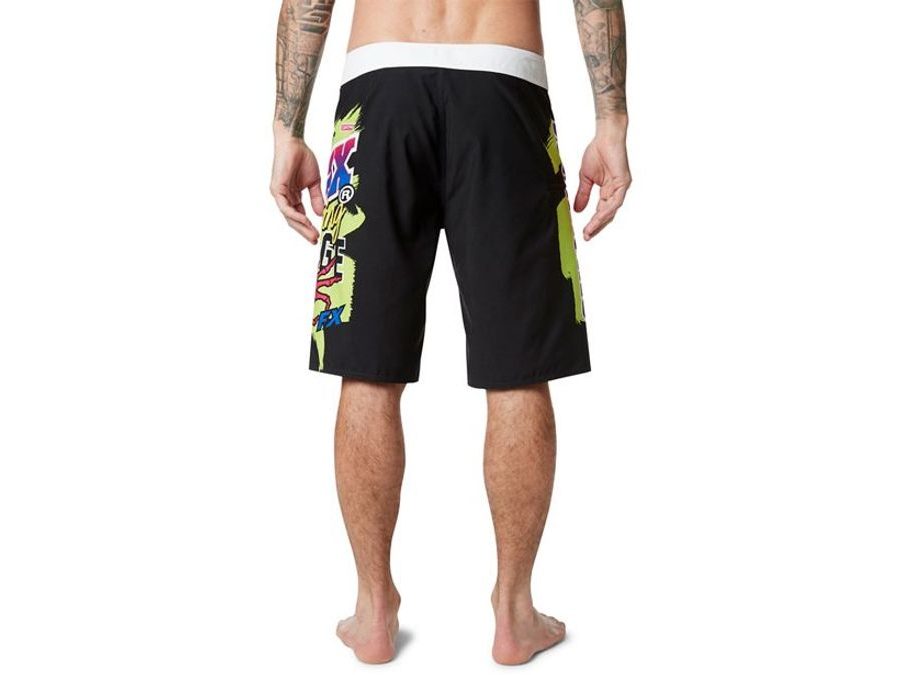 Pánské kraťasy do pasu bez vložky/plavky FOX Castr Boardshort 21, Black