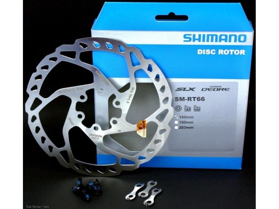Brzdový kotouč SHIMANO SMRT66 SLX 160 6DĚR