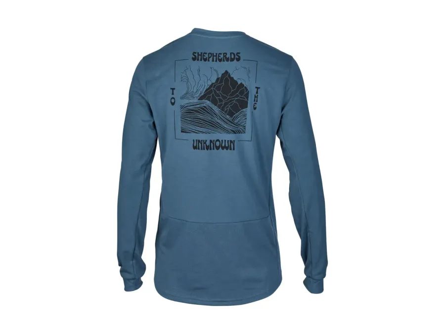 Pánský dres s dlouhým rukávem Fox Ranger Dr Ls Jersey Shepherds, Dark vintage