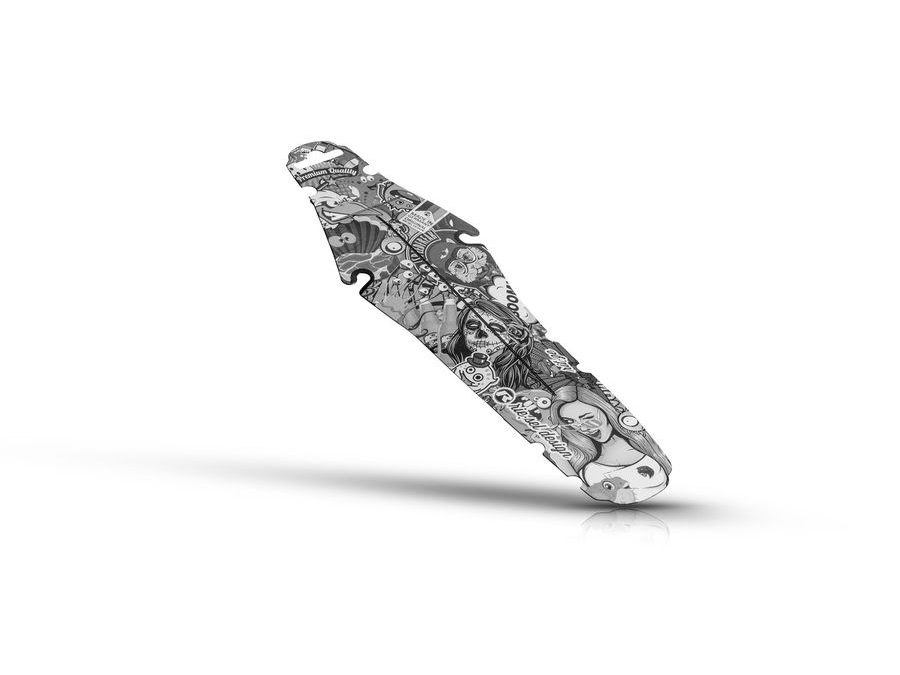 Blatník Riesel Rit:ze Stickerbomb ultra black