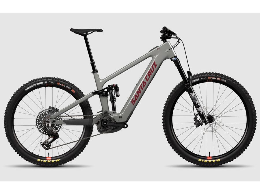 Celoodpružené elektrokolo Santa Cruz Vala 1 C MX 26 GRY 90 CH, Gloss Gray