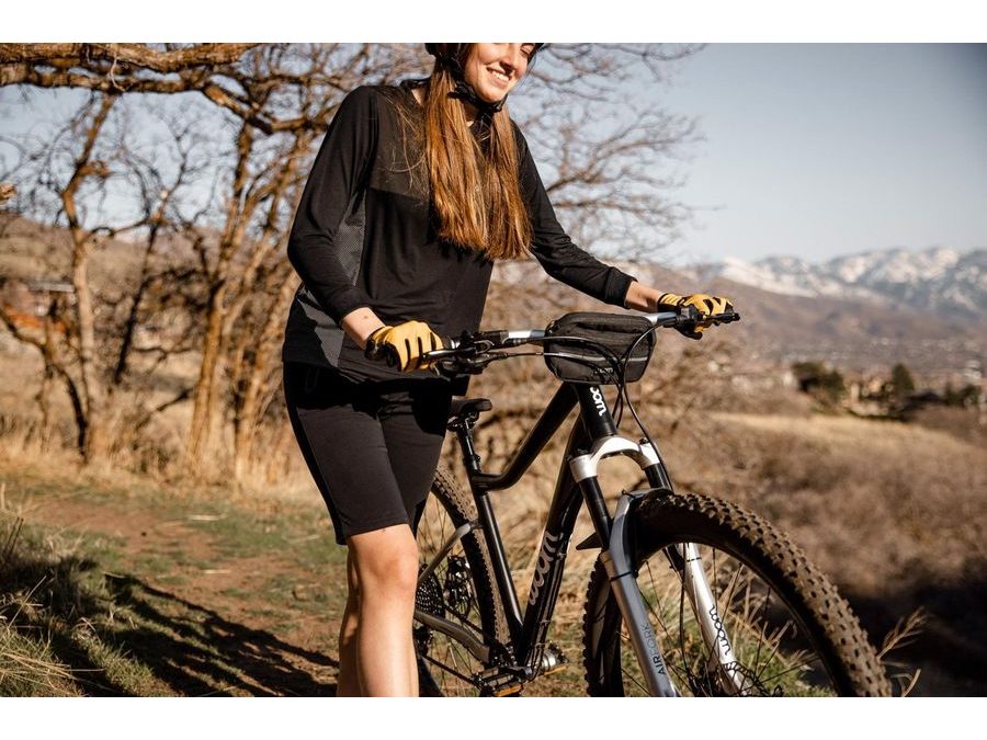 Dětské dlouhoprsté rukavice Woom 6 Tens, red