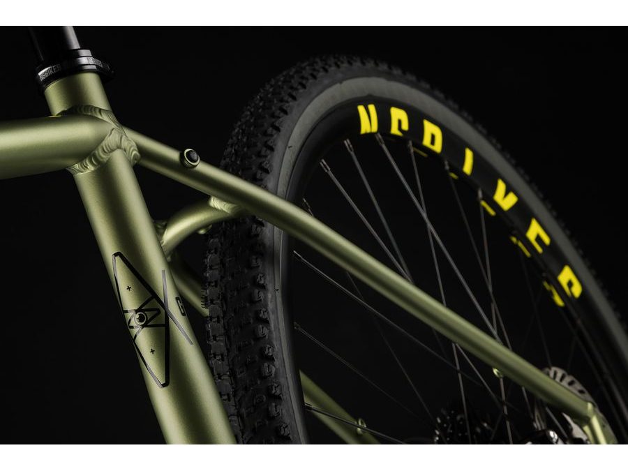 Gravel kolo NS Bikes RAG + 1 zeleno/černý