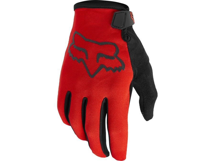 Letní dlouhoprsté rukavice FOX Ranger Gloves, Fluo Red