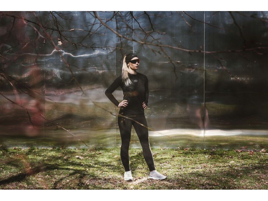 Funkční triko neprofuk FORCE GUARD dlouhý rukáv, černé