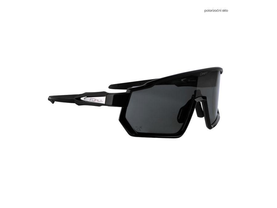 brýle F DRIFT černé, polarizační+černé sklo SADA