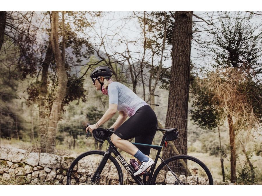 Dlouhé ponožky FORCE SNAP, modré