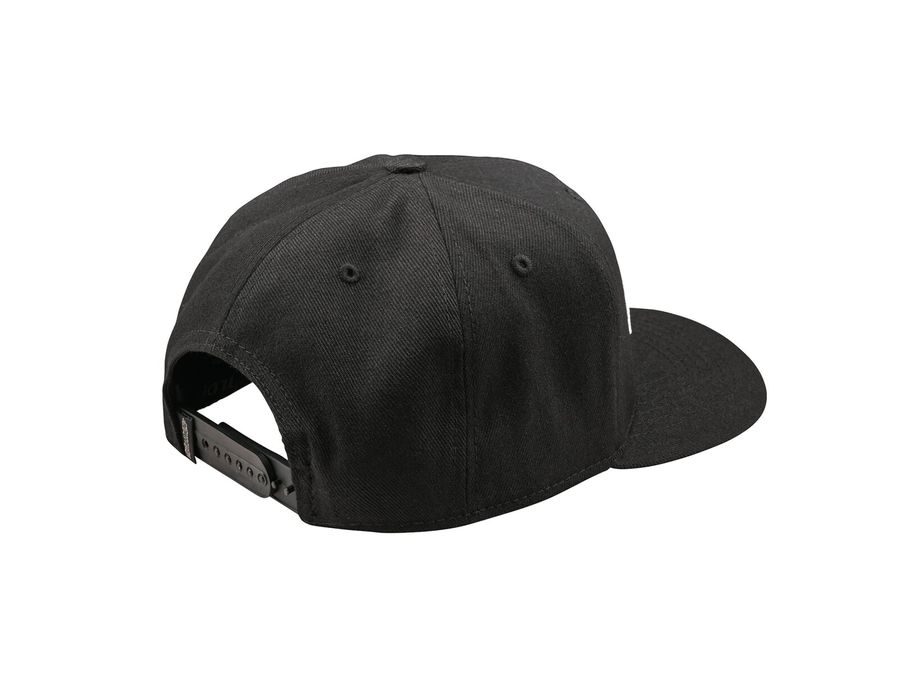 Kšiltovka Troy Lee Designs CURVED SNAPBACK SIGNATURE, black