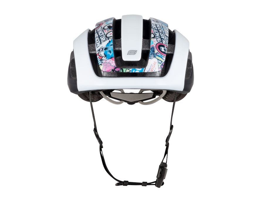 Městská helma FORCE NEO VIVID, bílo-černá