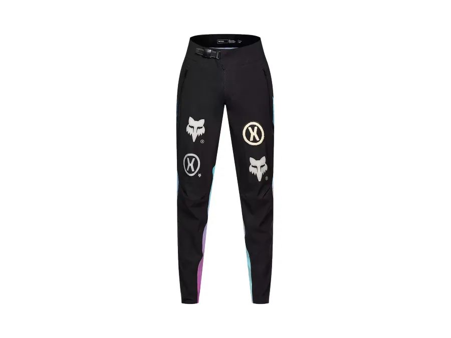 Pánské kalhoty do pasu bez vložky FOX Flexair Hello Future Pants, Black