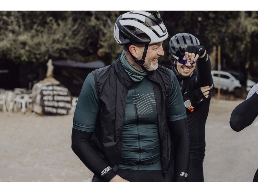 Pánský dres s krátkým rukávem FORCE SWAY, tmavě zelený